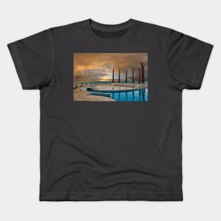 Sunrise at the hotel Krystal. Cancun. Mexico Kids T-Shirt